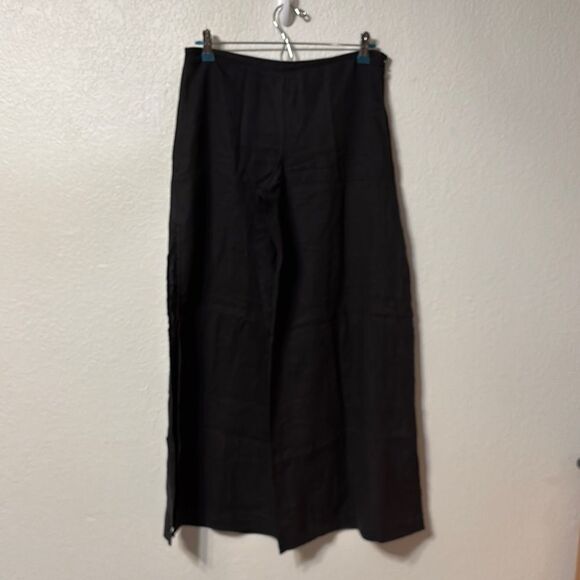 Biasa Linen Split Leg Pants Small - Picture 1 of 8
